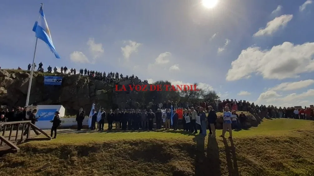 Acto por Malvinas: "Nunca dejemos de reclamar lo que nos pertenece"